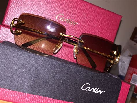 occhiali sole cartier replica|How to Spot Fake Cartier Glasses – EyeOns.com.